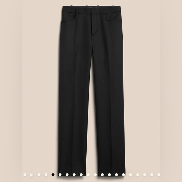 NWT | Banana Republic | LIDO STRAIGHT ITALIAN WOOL PANT - Picture 8 of 17